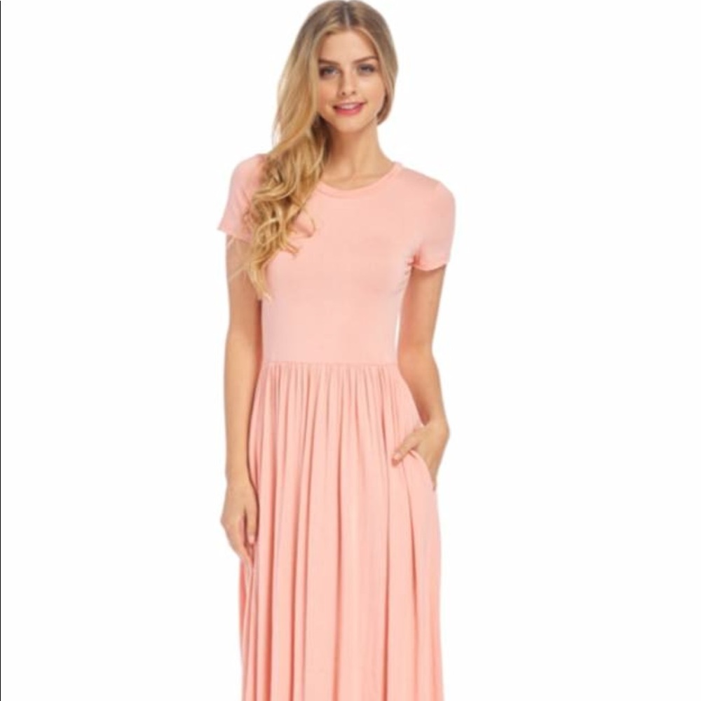 Blush Maxi Dress